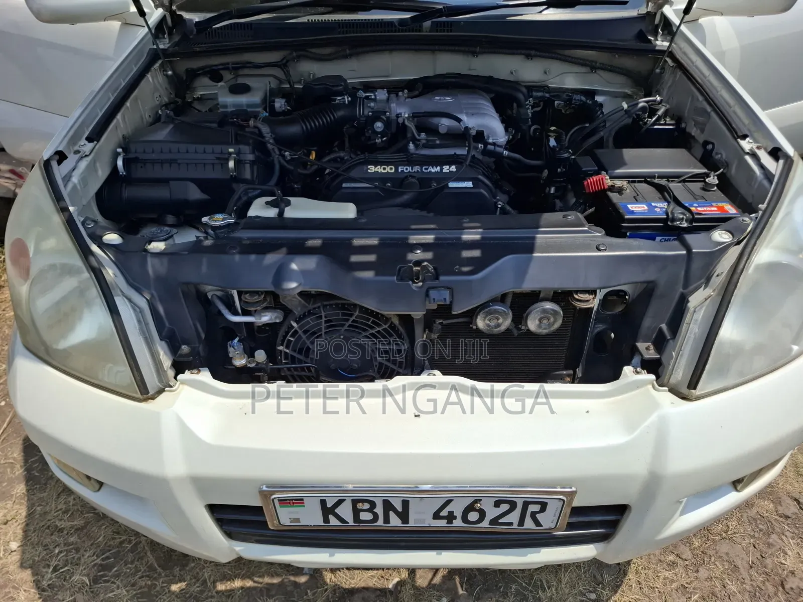 Toyota Land Cruiser Prado 2004 White