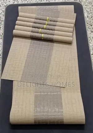 *6pcs PVC Table Mats Plus One Table Runner_ga