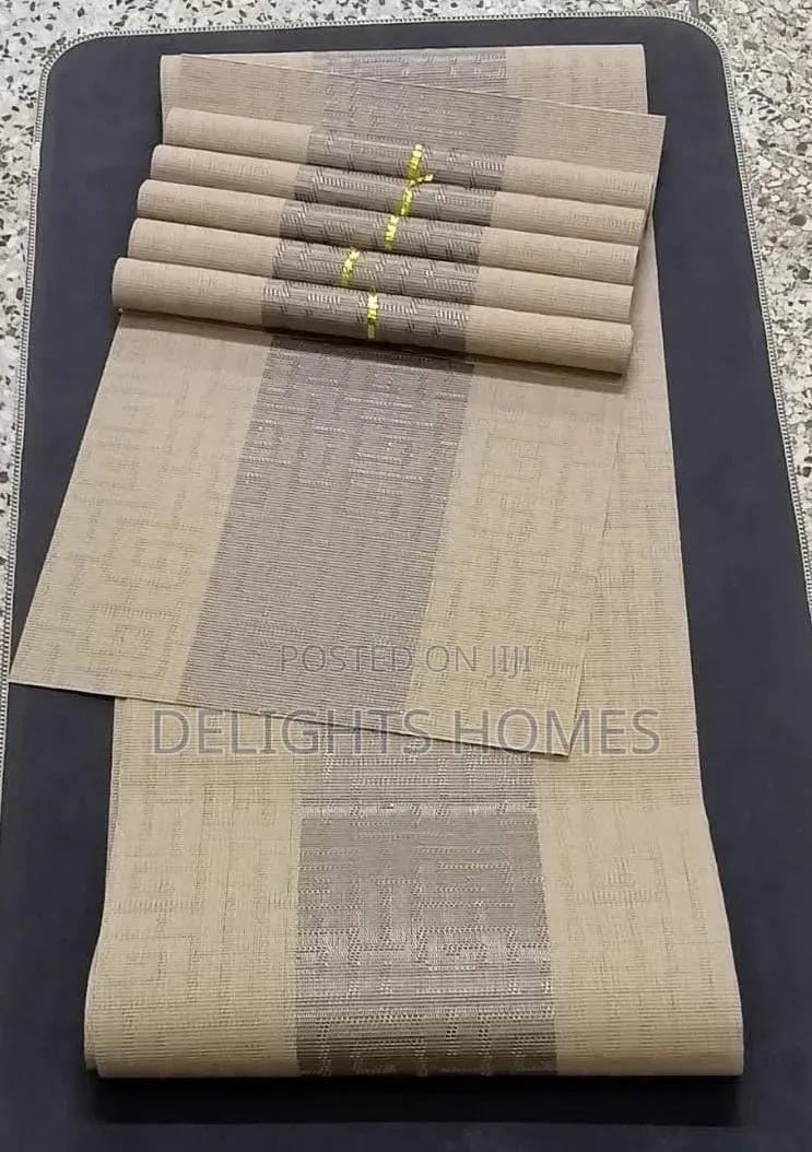 *6pcs PVC Table Mats Plus One Table Runner_ga