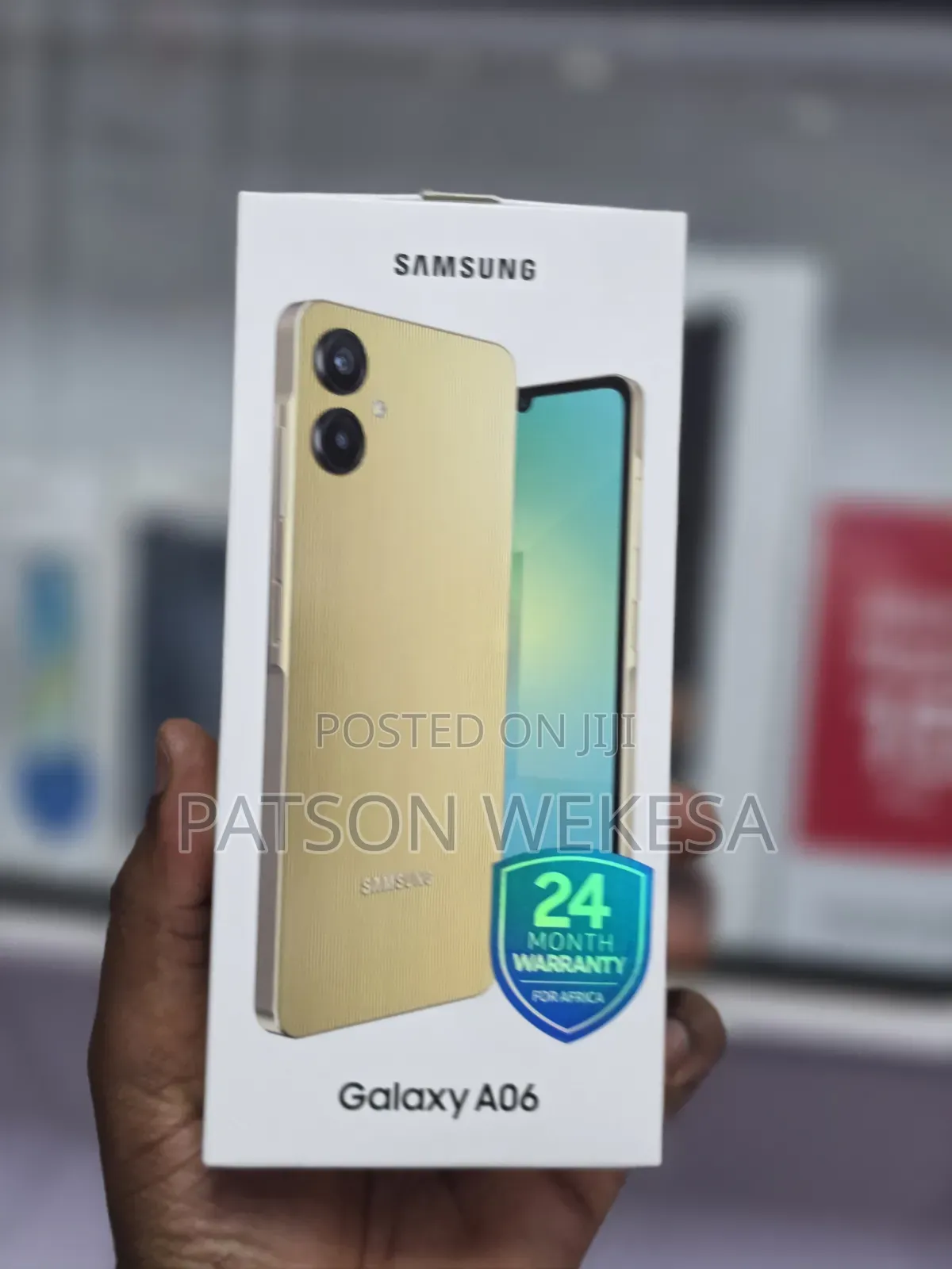 New Samsung Galaxy A06 128 GB Gold