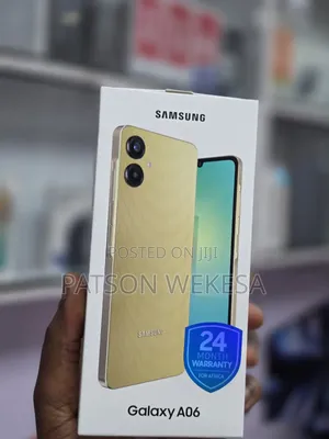 New Samsung Galaxy A06 128 GB Gold