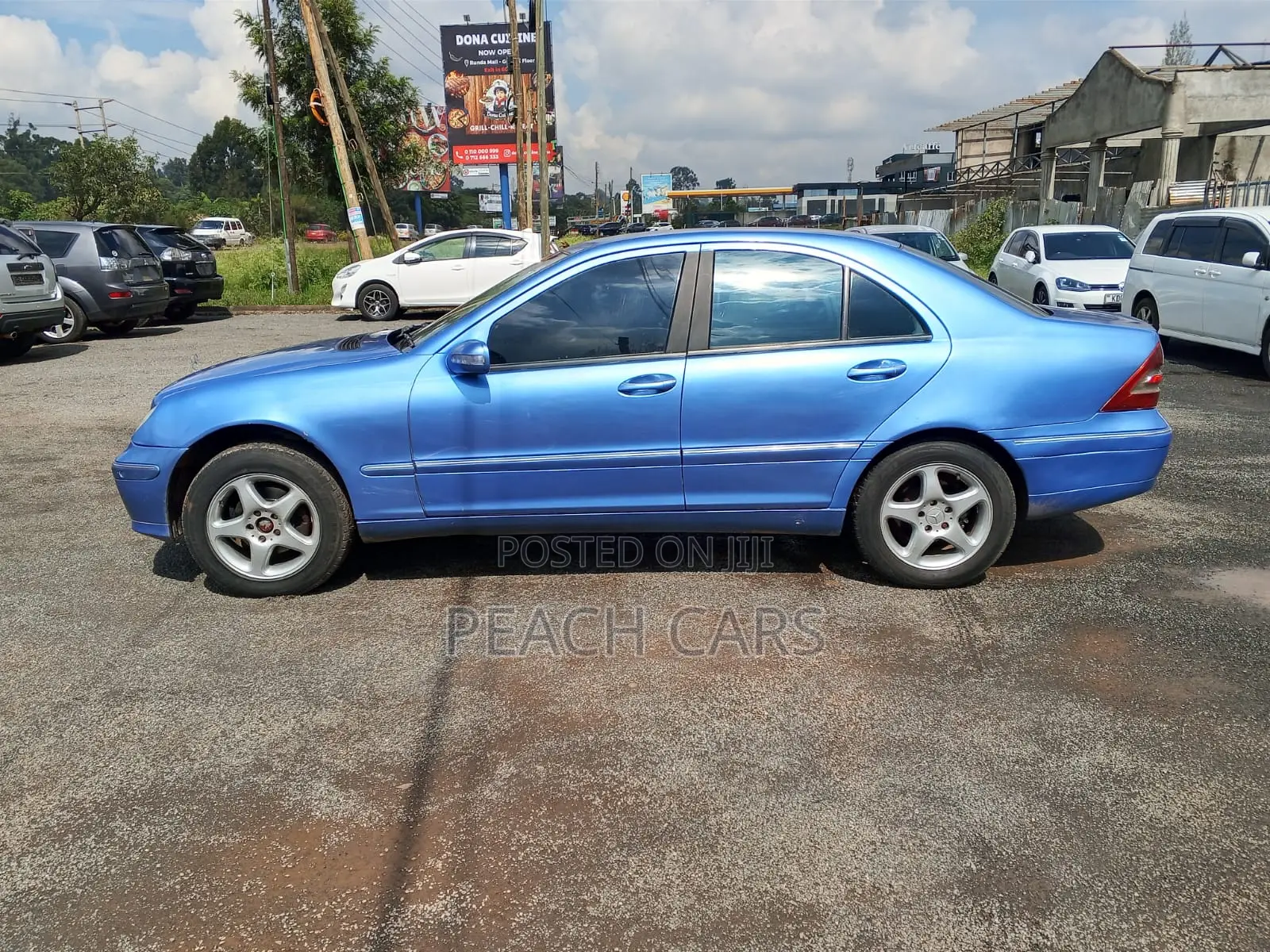 Mercedes-Benz C180 2004 Blue