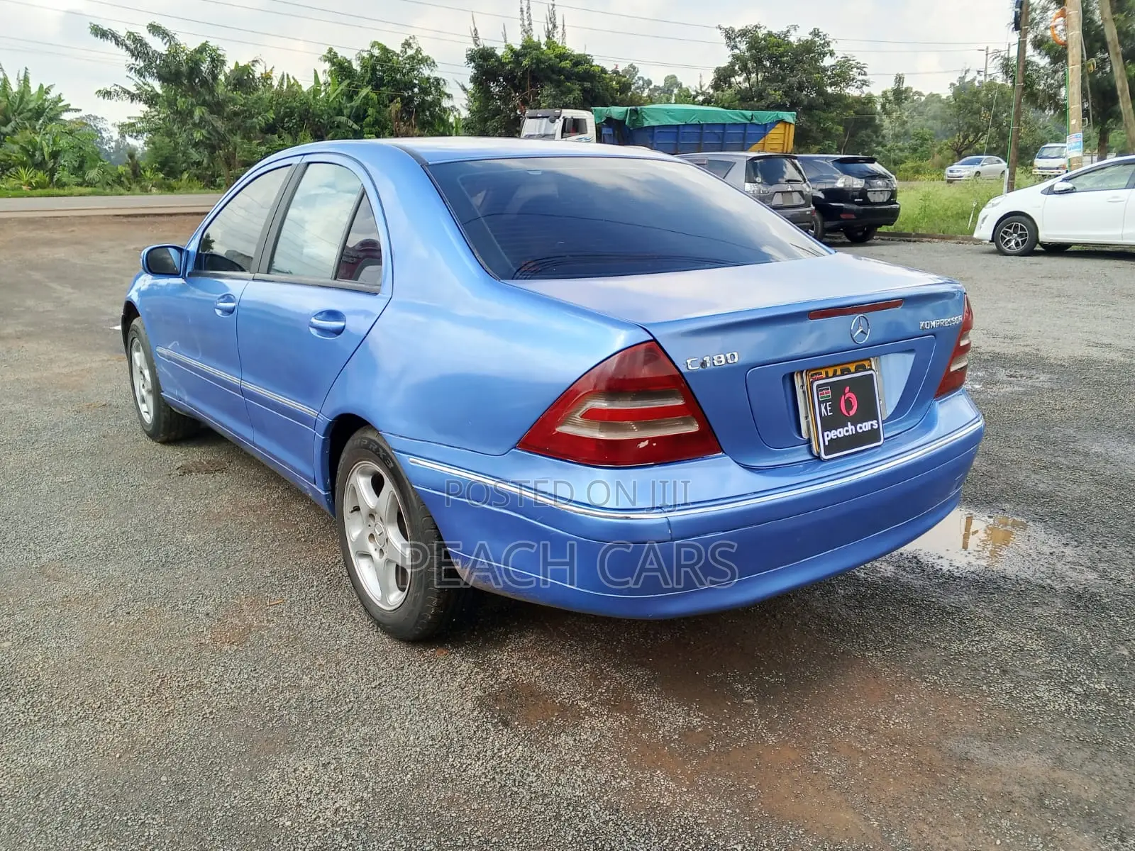 Mercedes-Benz C180 2004 Blue