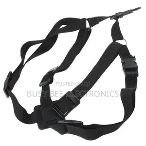 Black Adjustable Universal Sax Harness Shoulder Strap