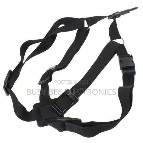 Black Adjustable Universal Sax Harness Shoulder Strap - thumbnail 3