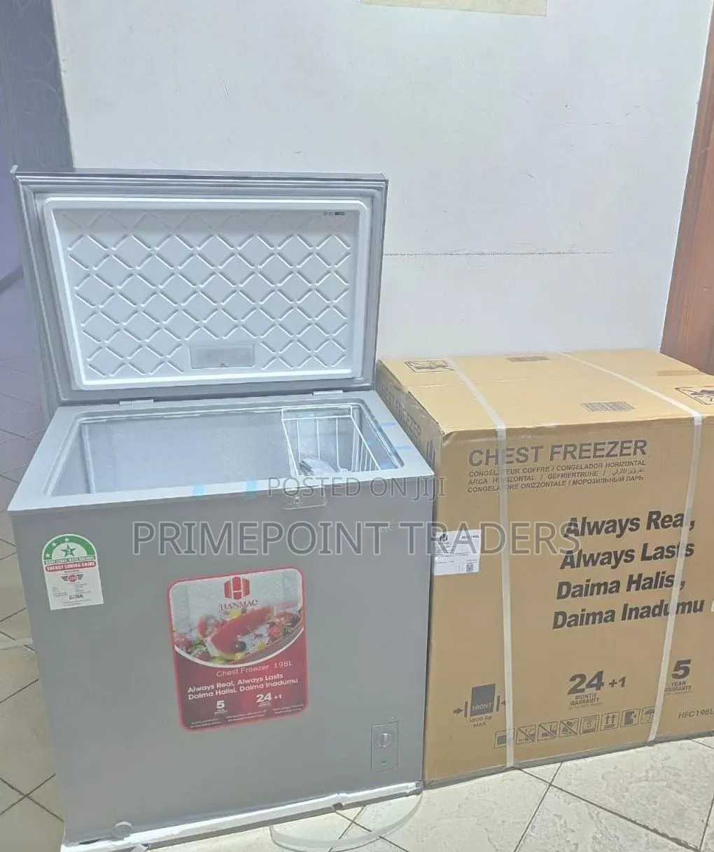 Hanmac Freezer 200 Litres,Maximize Freshness With the Hanmac 200L Deep