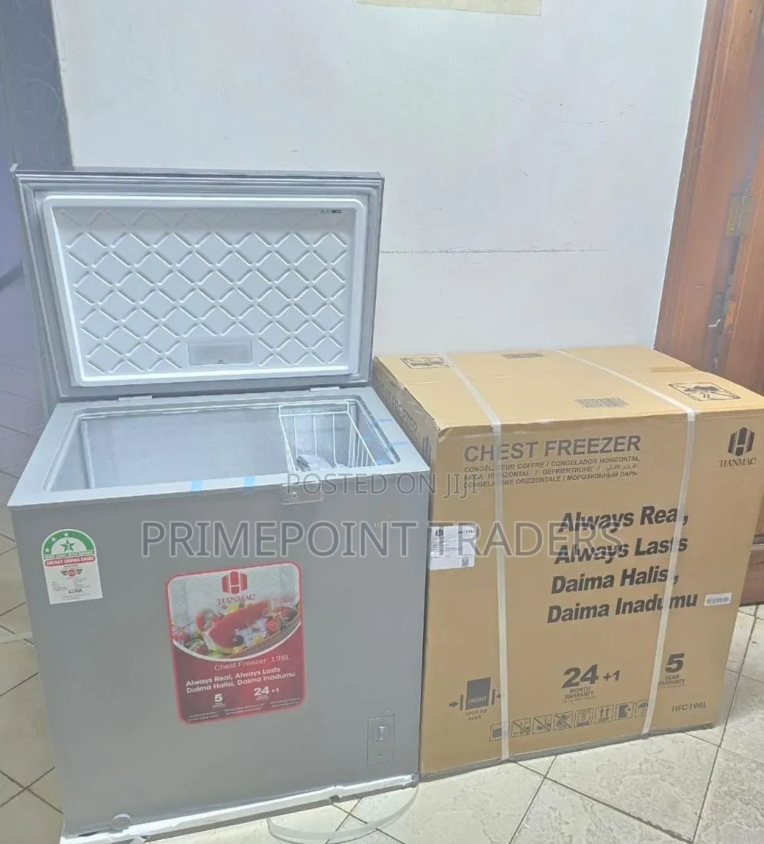 Hanmac Freezer 200 Litres,Maximize Freshness With the Hanmac 200L Deep
