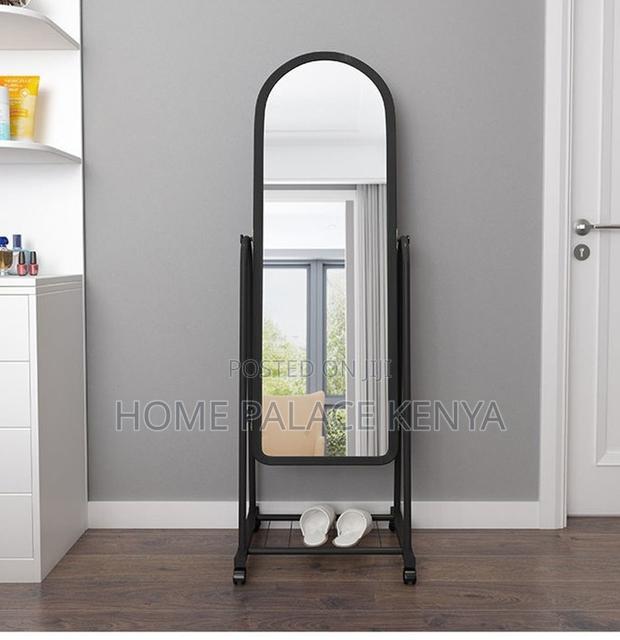 Bedroom Mirror: Smooth Rolling Steel Image Mirror - thumbnail 4