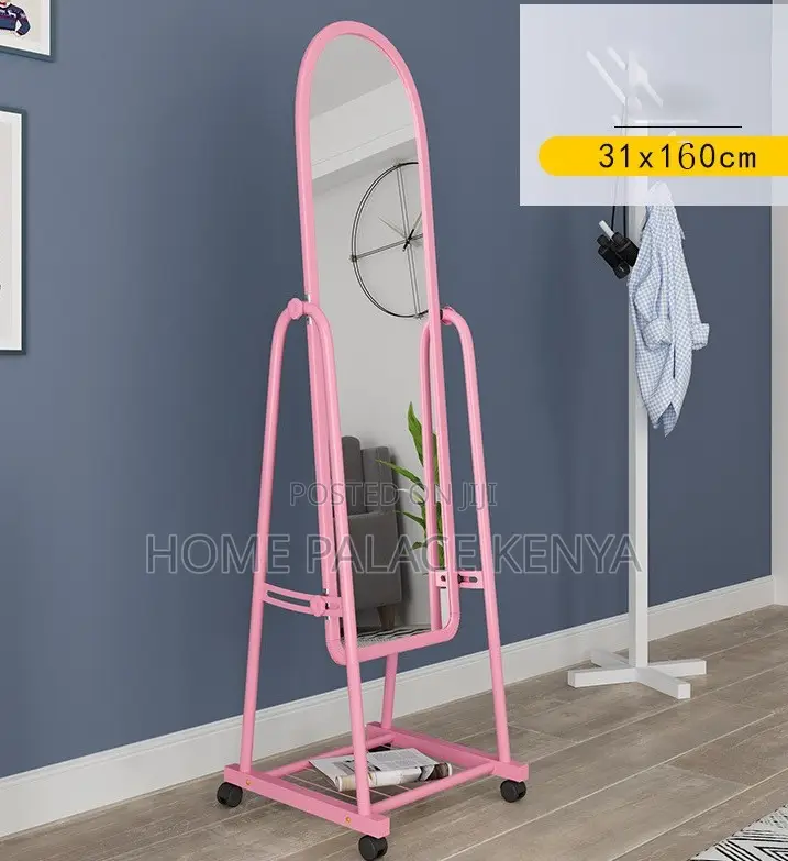 Bedroom Mirror: Smooth Rolling Steel Image Mirror