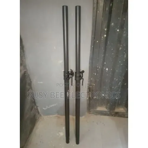2 Pieces of Heavy Duty Premium Speaker Pole Telescopic Adjustable