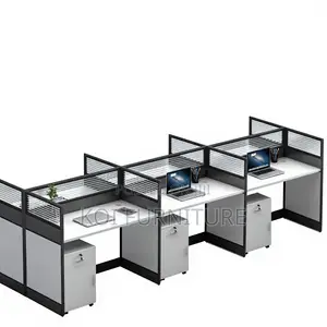 Office Workstation; Six User MDF Ofice Corrosion Resistant Workstation