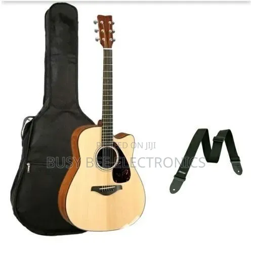 Professional Acoustic Box Guitar With Bag and Belt Size- 39''