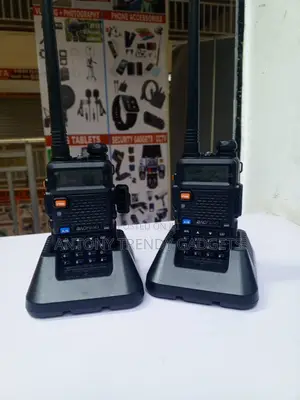Baofeng UV-5R Walkie Talkie Pair Dual Band Two-Way Radios