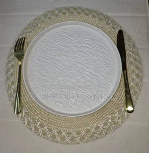 new In!! High Quality,Luxurious Unique Wooven Table Mats