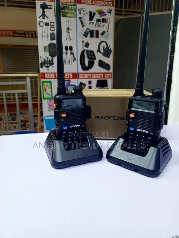 2 Pack Baofeng UV-5R Dual Band VHF UHF Radios - main view