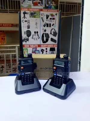 Baofeng UV-5R Rechargeable Walkie Talkie Set of 2
