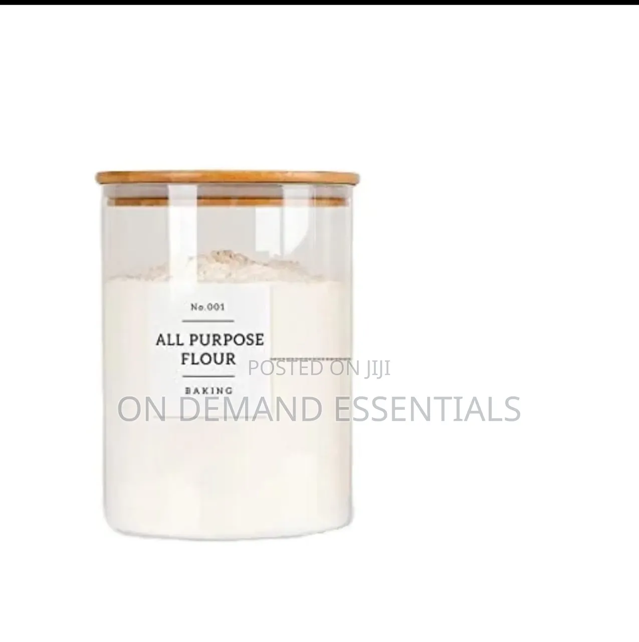 3.2ltrs Borosilicate Glass Storage Jar