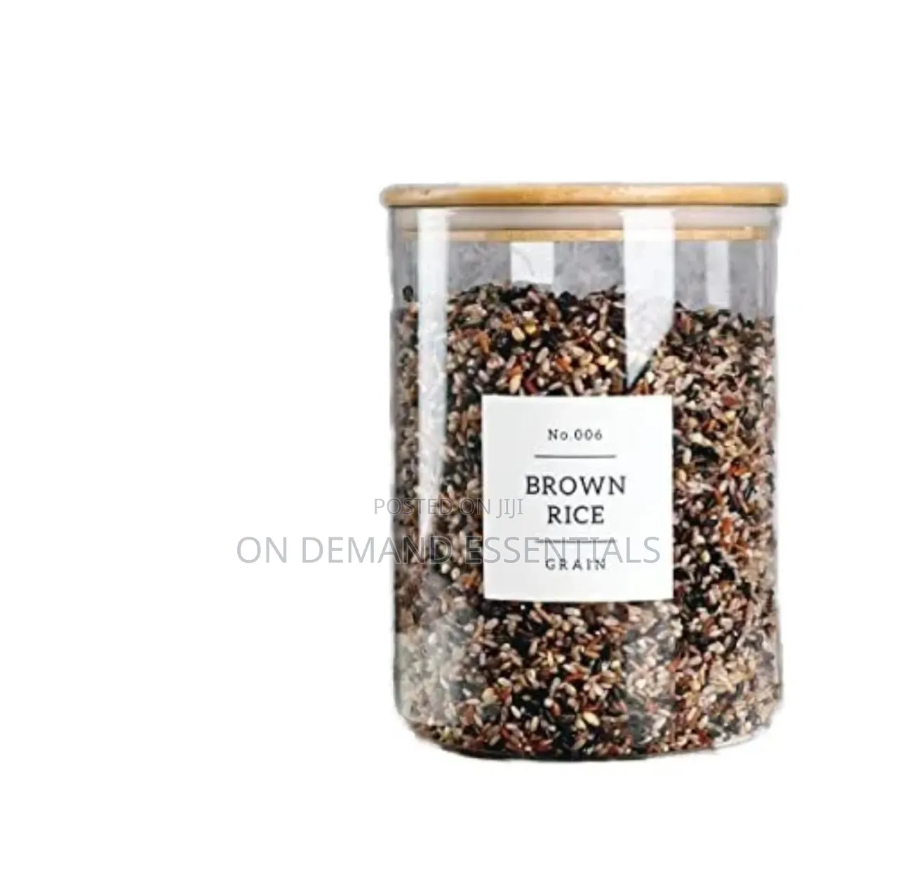 3.2ltrs Borosilicate Glass Storage Jar