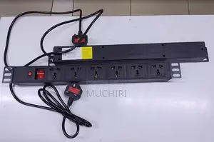 Metallic 6 Way PDU Rack Mount Power Distribution Unit