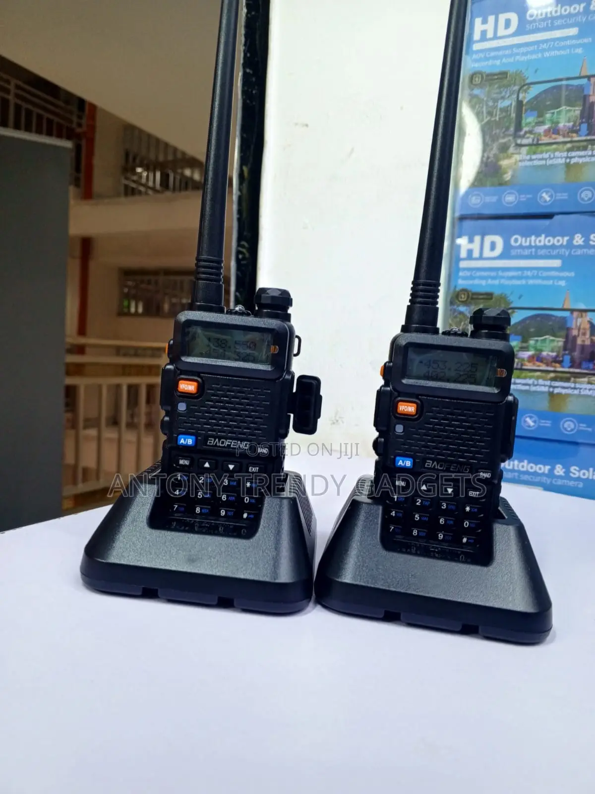 Baofeng UV-5R Twin Pack Two-Way Radios With Chargers