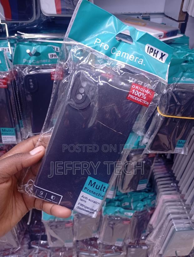 iPhone X or XS Max100% Original Production" Flexible Back Cover. - thumbnail 2