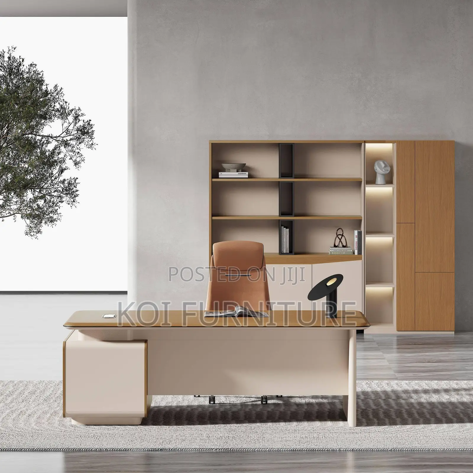 Office Desk; 1.4 Meters Executive Office Nordic Desk