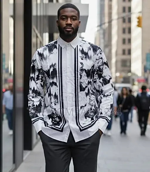 Quality Casual Long Sleeved Designer Silk Checked Shirts