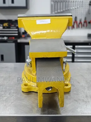 Heavy-Duty Bench Vice – Swivel Base Workshop Vise