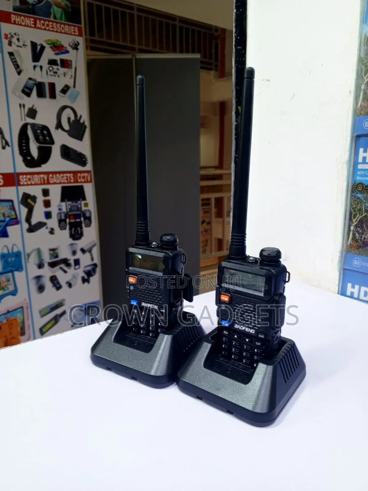 Baofeng UV-5R Twin Pack Rechargeable Two-Way Radios