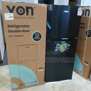 Von Fridge TMF VRT - 182NRAK 181litres ,Dark Inbox (No Frost)