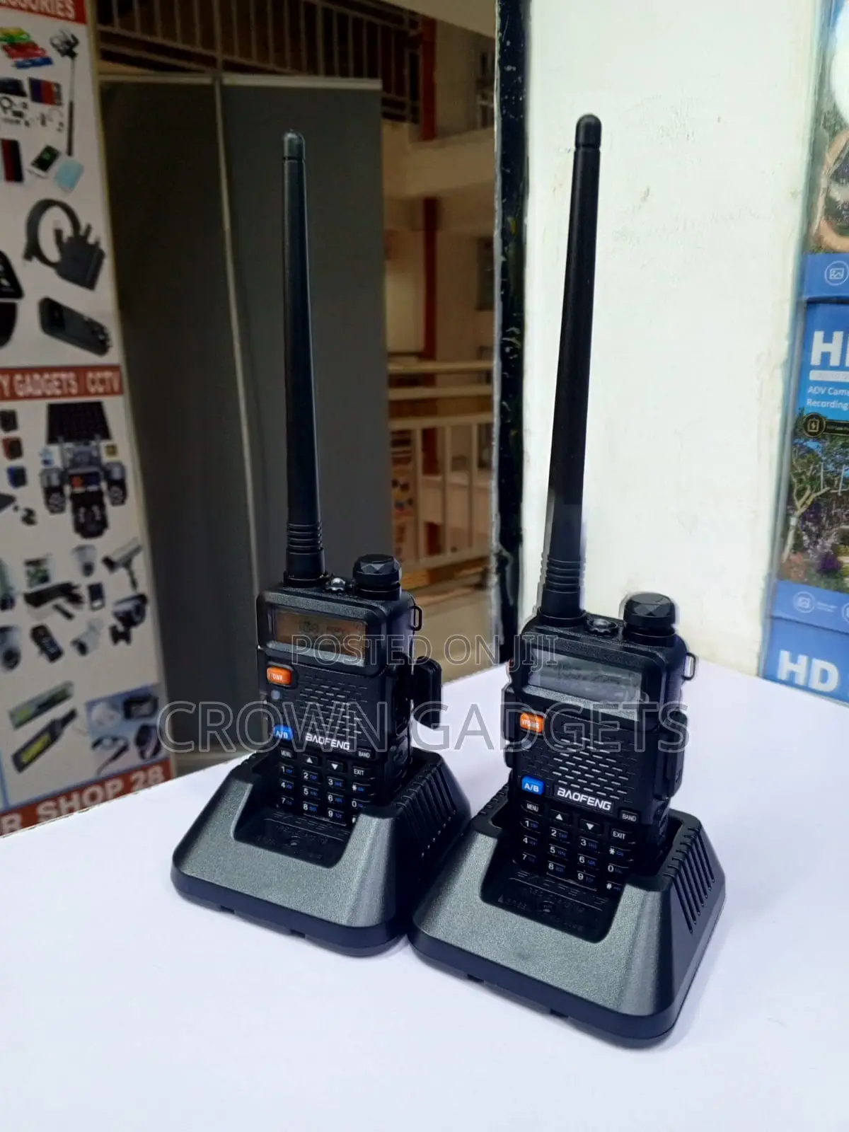 Baofeng UV-5R Pair VHF UHF Handheld Radio Set