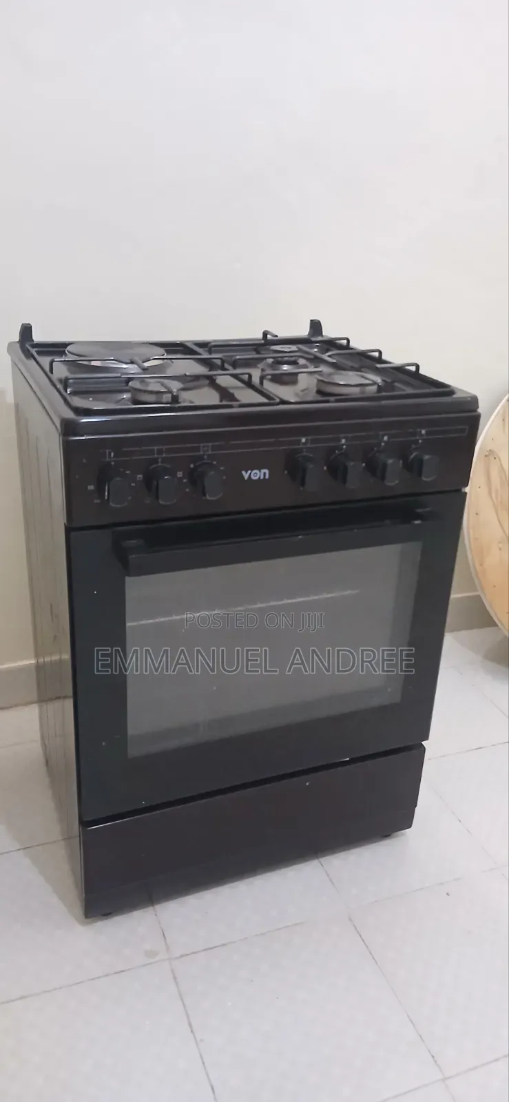 Von Cooker 60×60, Auto Ignition Glass Top Missing