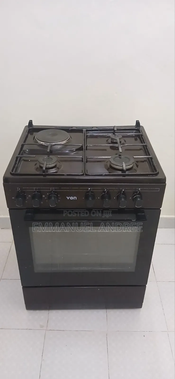 Von Cooker 60×60, Auto Ignition Glass Top Missing