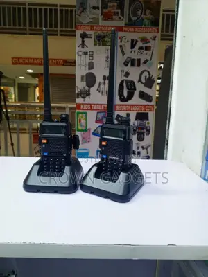Dual Pack Baofeng UV-5R Walkie Talkies With Chargers