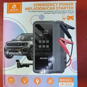 Car Jump Starter Tyre Inflator Emergency Kit