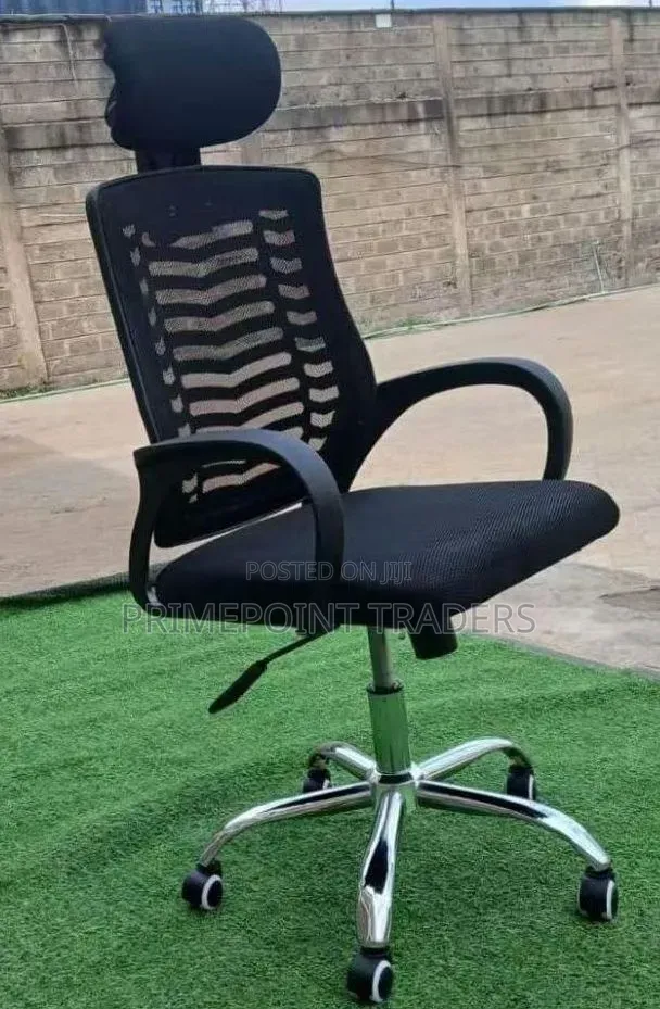 Adjustable Office Chair With Headrest for All-Day Comfort