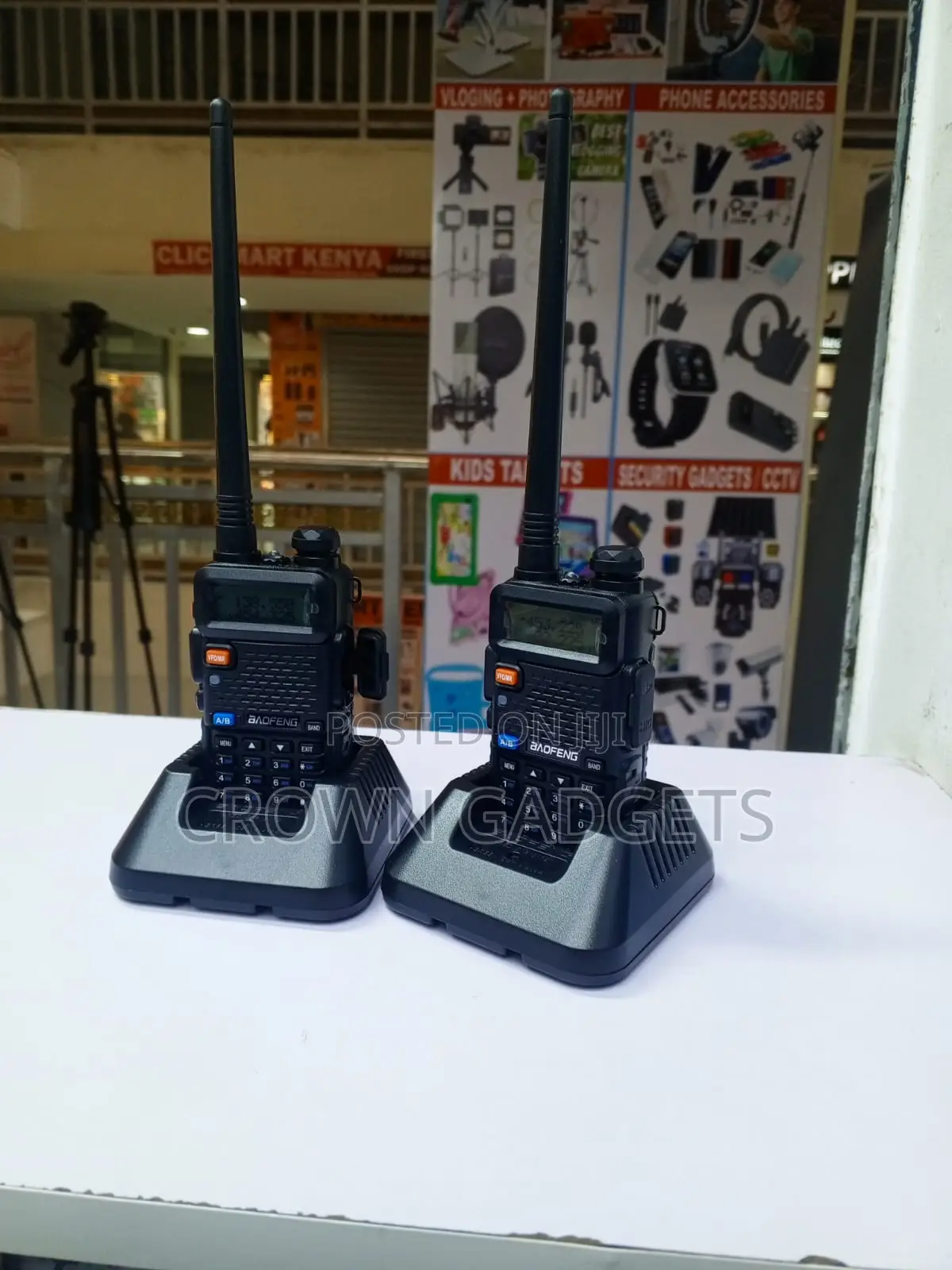Baofeng UV-5R 2 Piece Two-Way Radio Communication Set