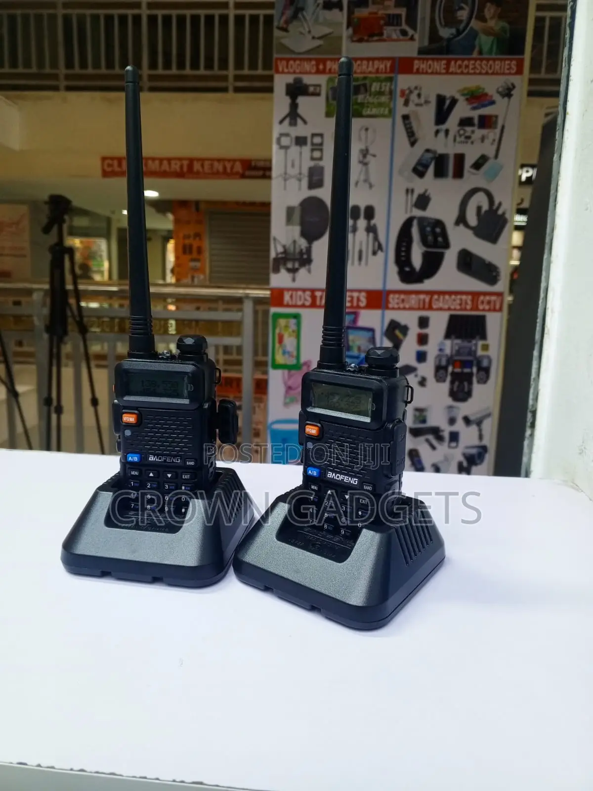 Baofeng UV-5R 2 Piece Two-Way Radio Communication Set