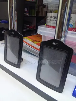 ID Size Leather Name Badge/Name Card Holder