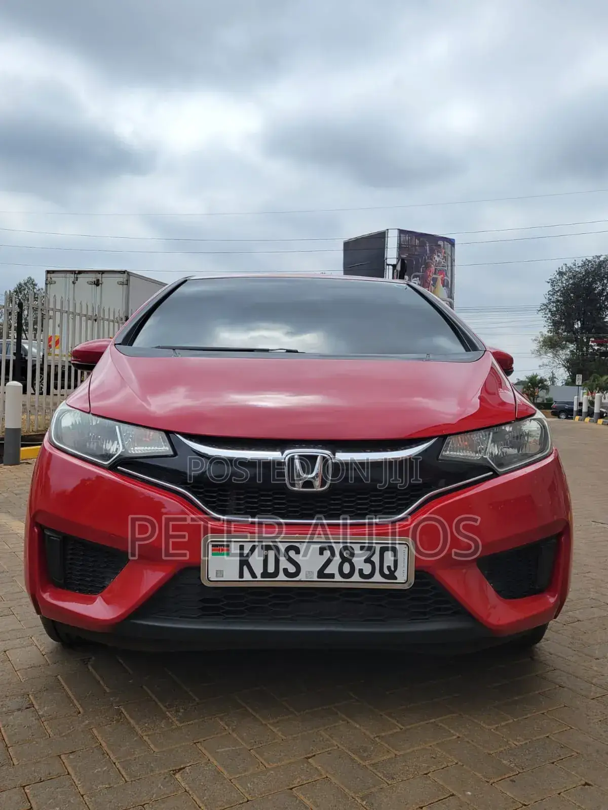Honda Fit 2017 Red