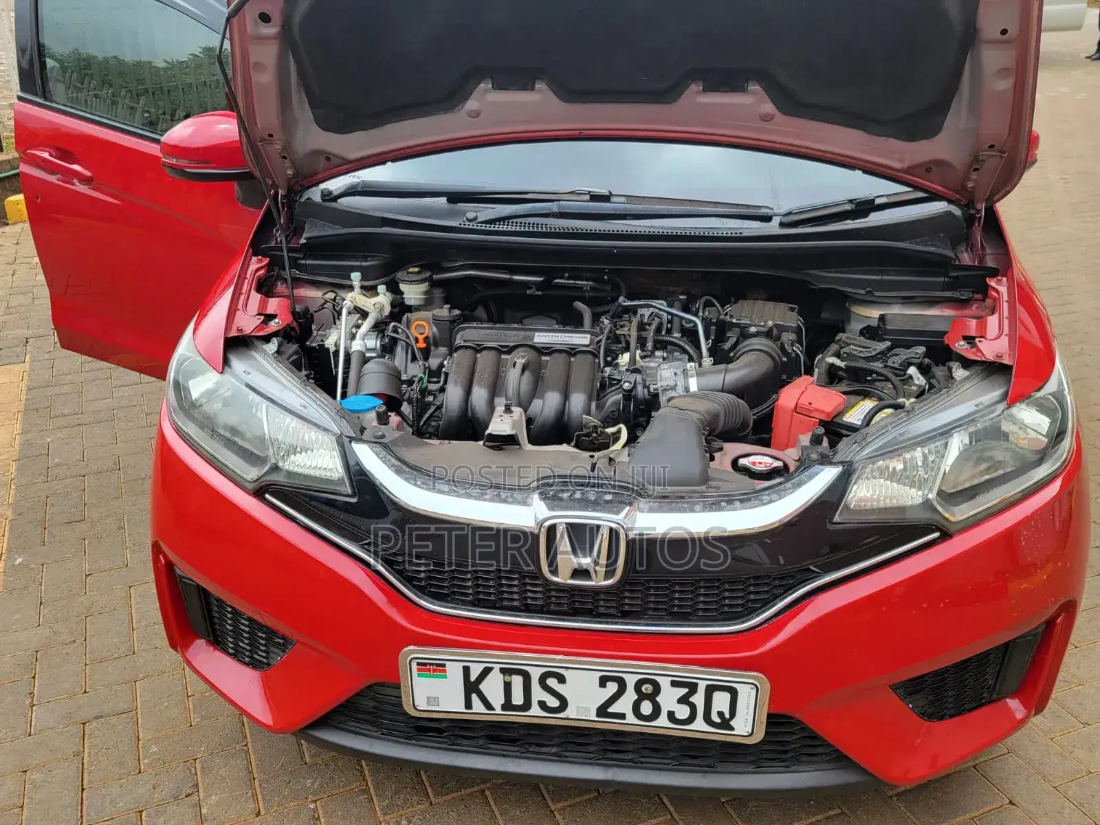 Honda Fit 2017 Red