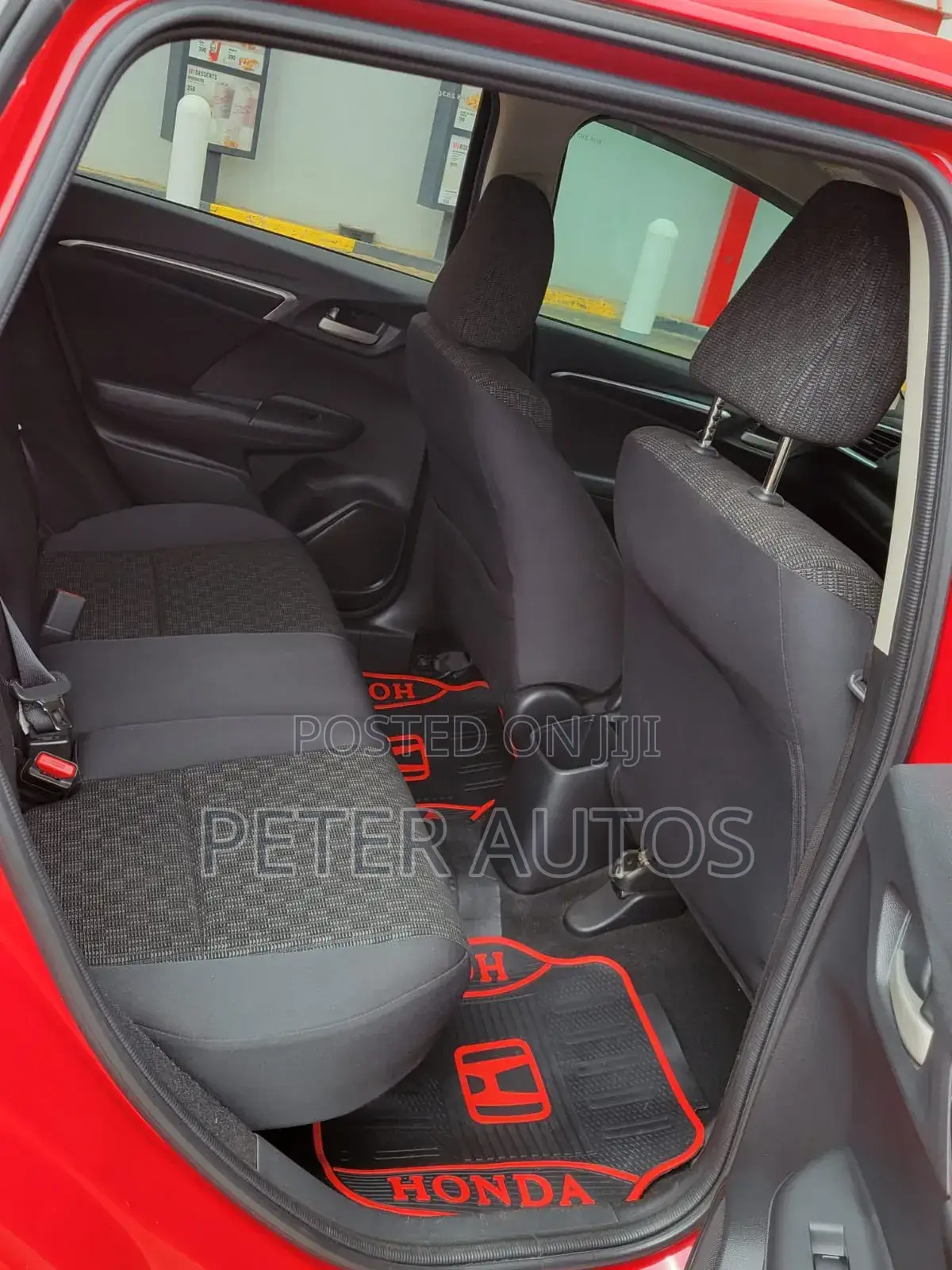 Honda Fit 2017 Red