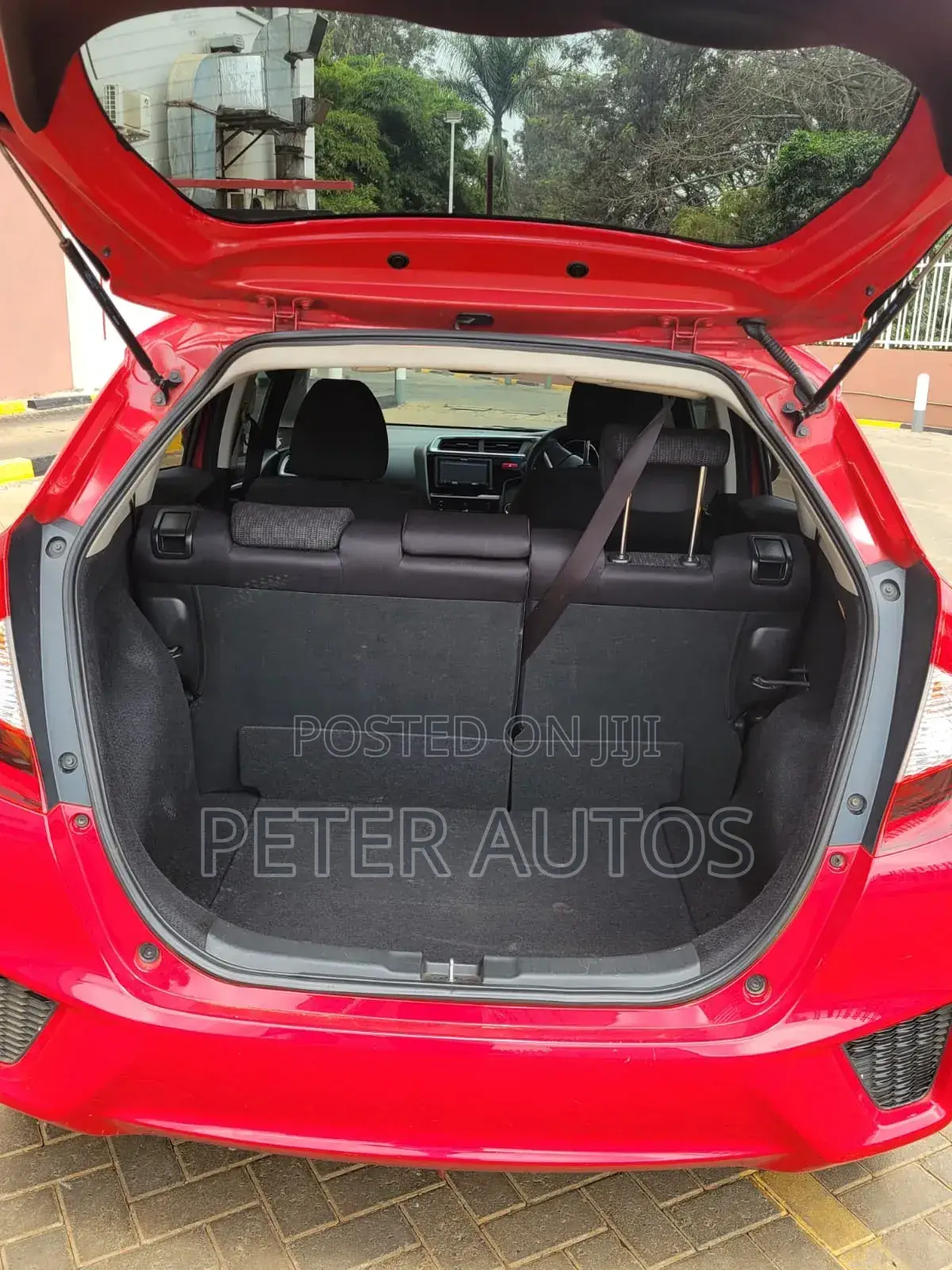 Honda Fit 2017 Red