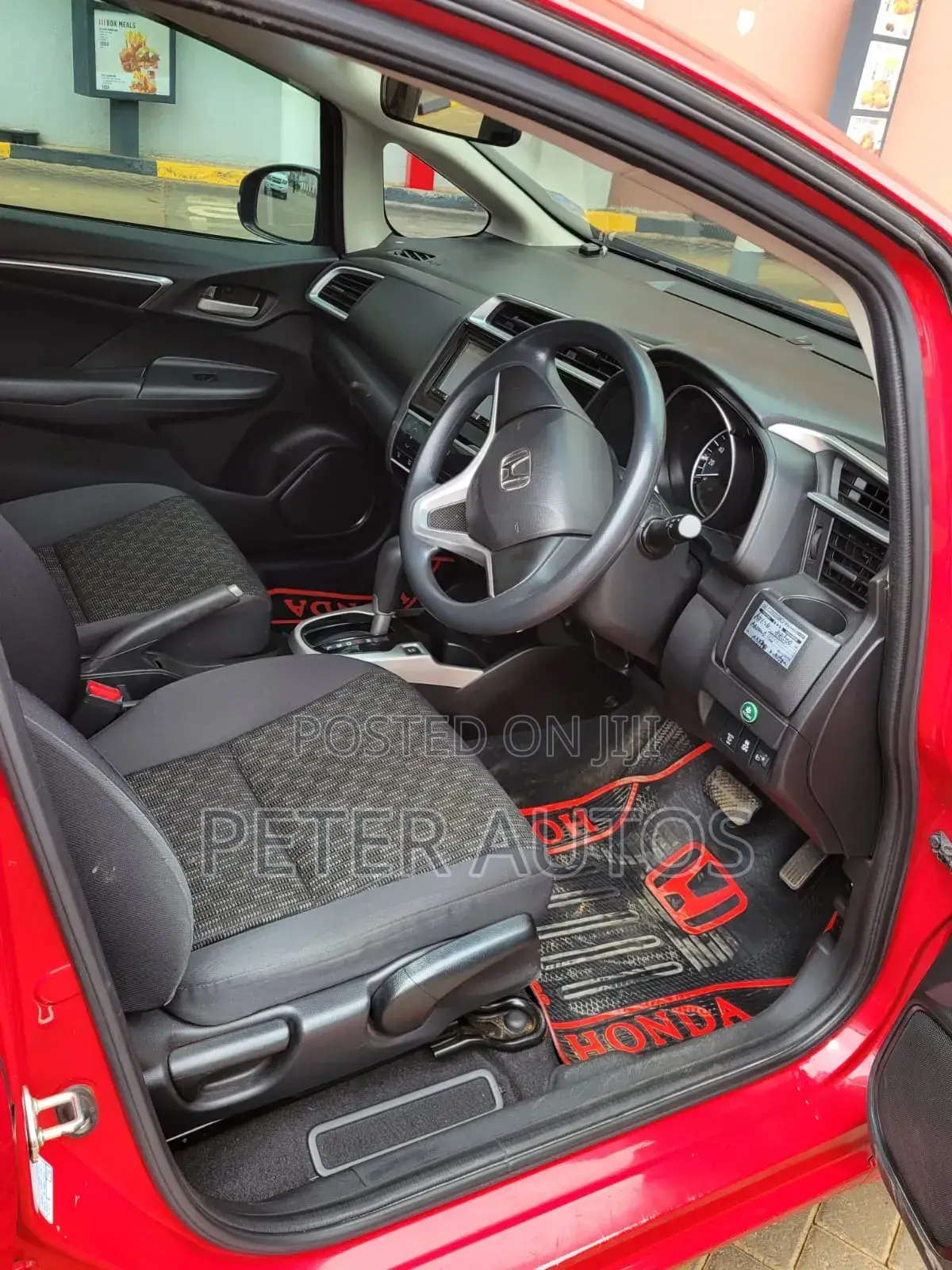 Honda Fit 2017 Red