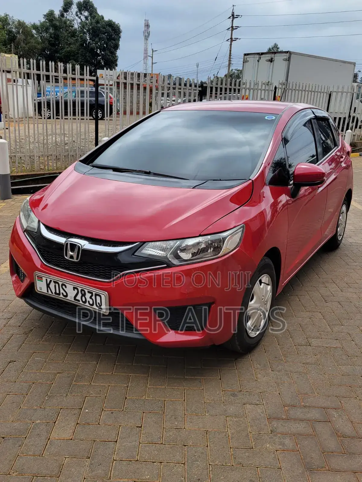Honda Fit 2017 Red