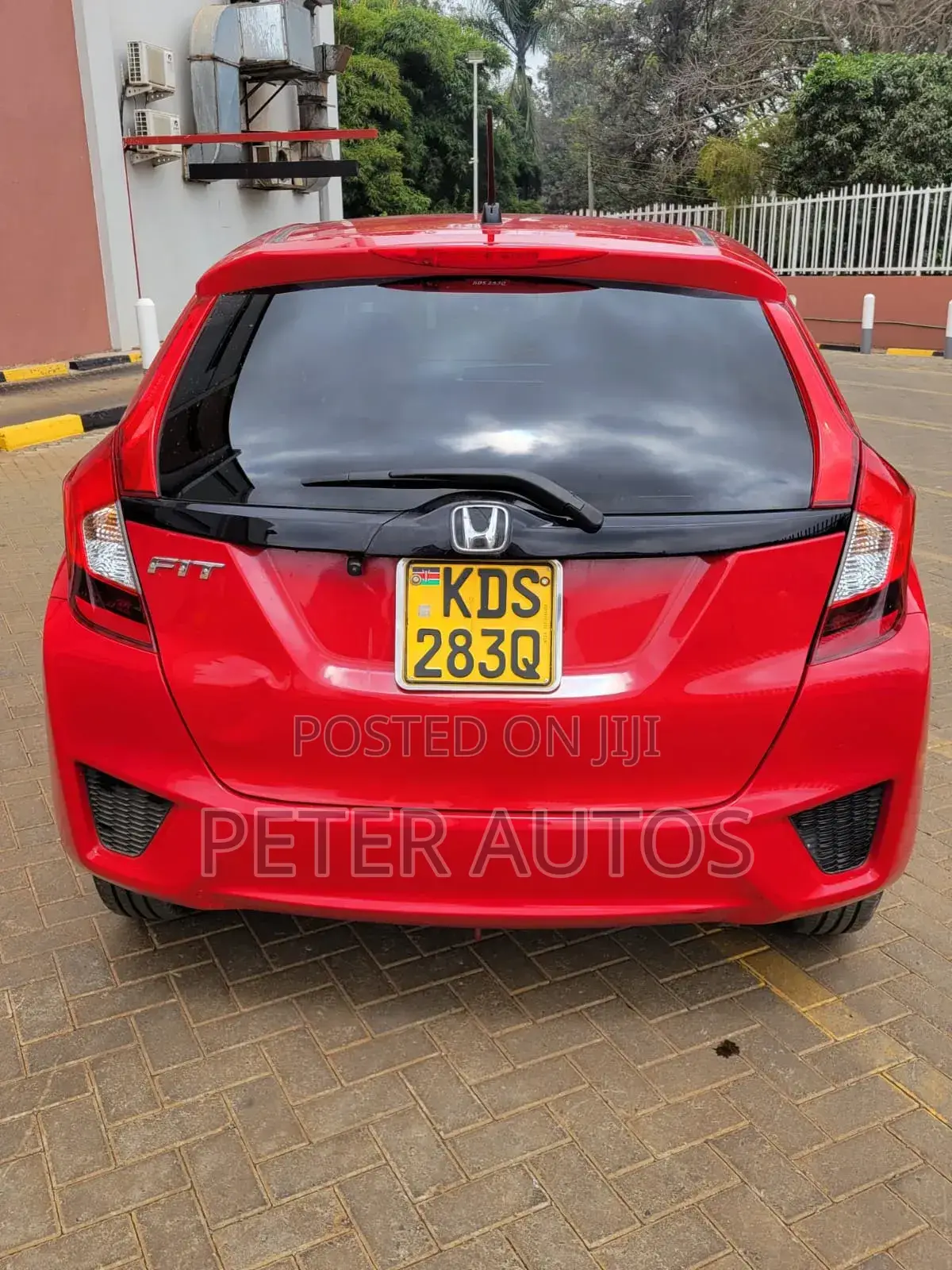 Honda Fit 2017 Red