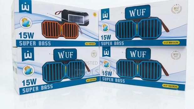 WUF 15W Solar Bluetooth Speaker - Super Bass W81SUN.