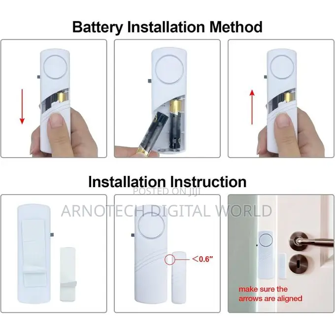 Wireless Sensor Door Window Burglar Alarm,Sensor Detector Alarm