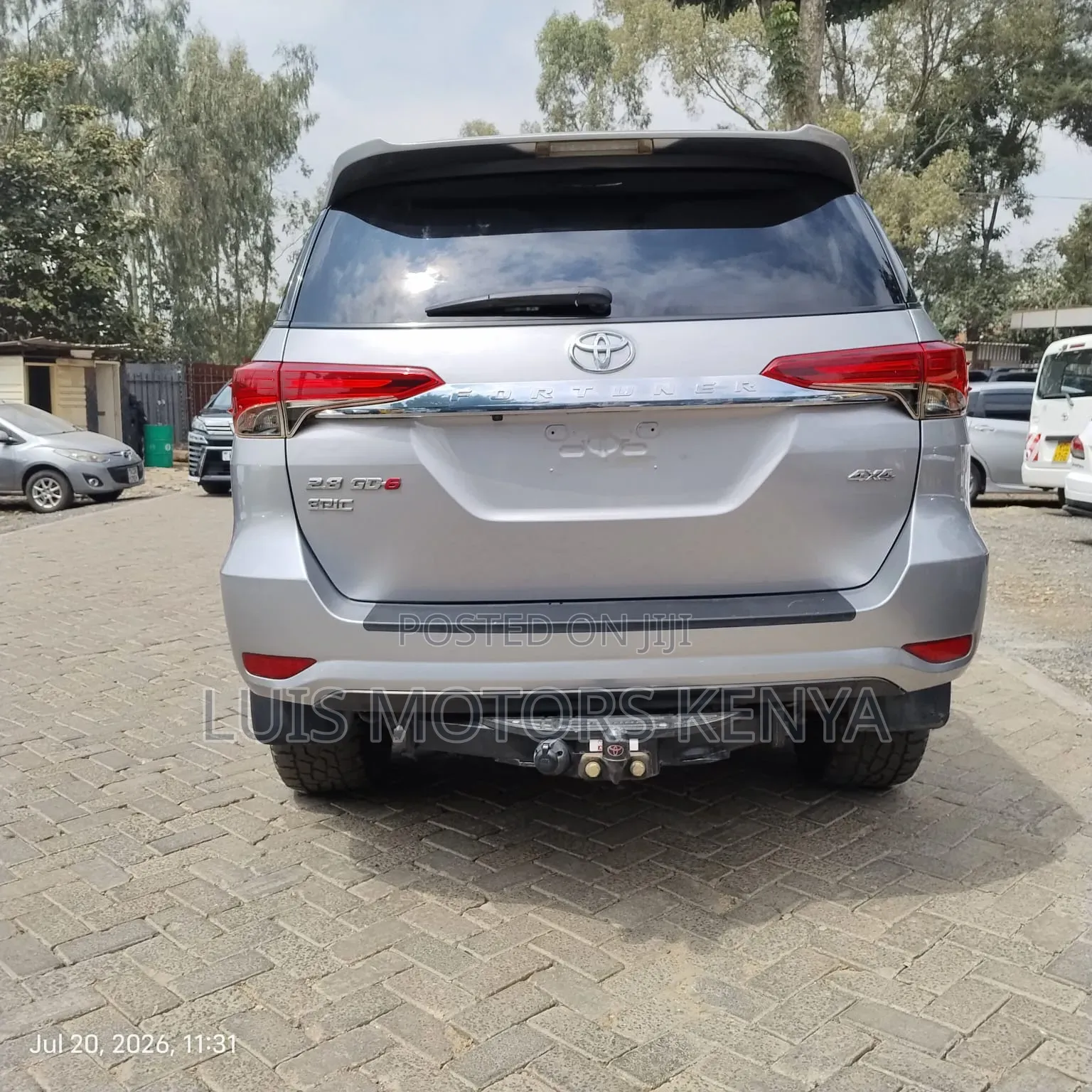 Toyota Fortuner 2020 Silver