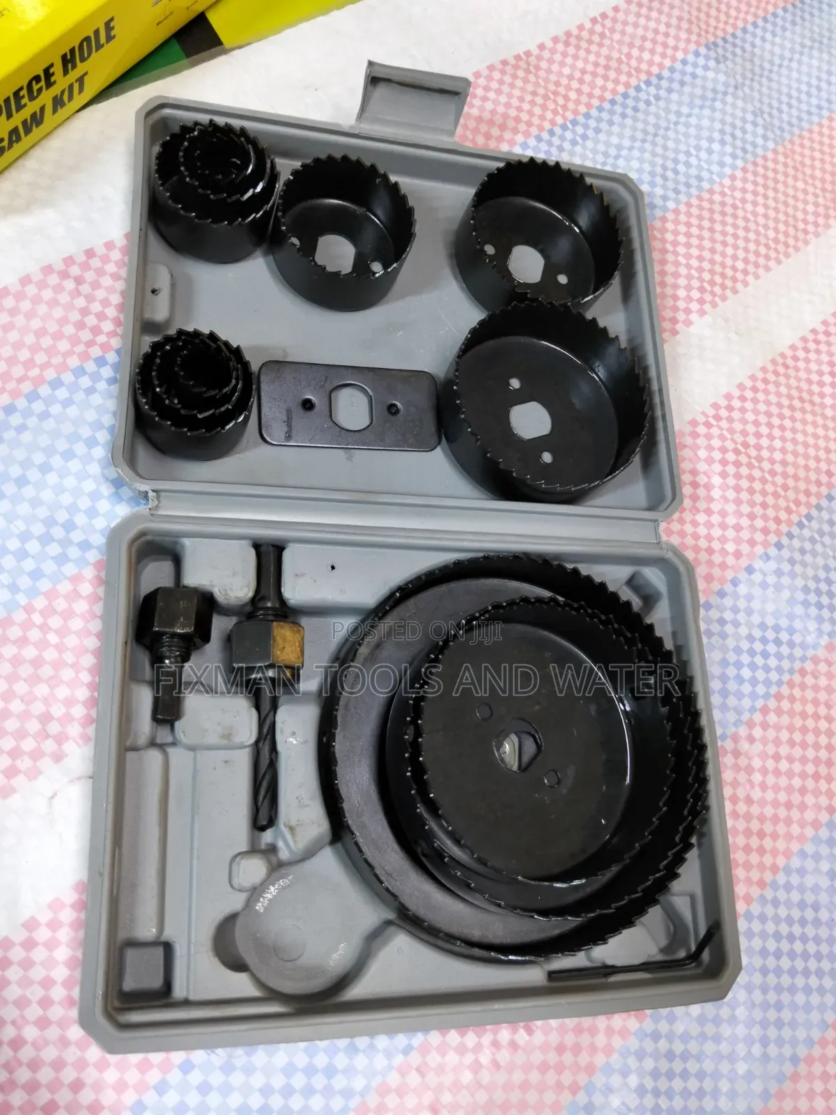 Carbon Hole Saw Set 16 PCS for Wood , Plastics Etc